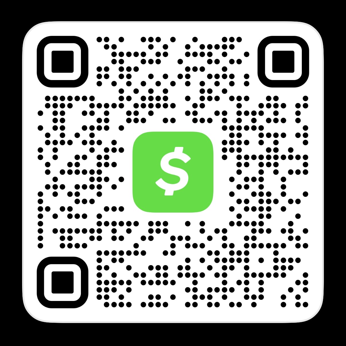 Cash App QR code